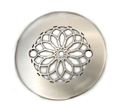 4.25-Inch-Round-Shower-Drain-Cover-Mandala-Polished-Stainless