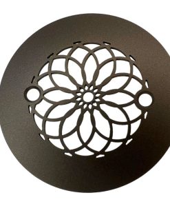 Mandala-4.25-Round-Shower-Drain-Cover-Oil-Rubbed-Bronze_Designer-Drains