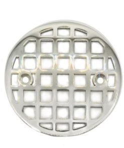 Kohler-K-9135-Replacement-Shower-Drain-Cover-Geometric-No.-7-Polished-Stainless