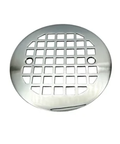 4.25 round geometric squares 7 polished stainless steel