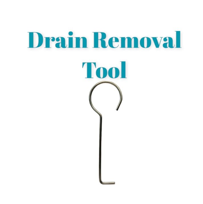 Drain Removal Tool, Lifting Hook, Designer Drains