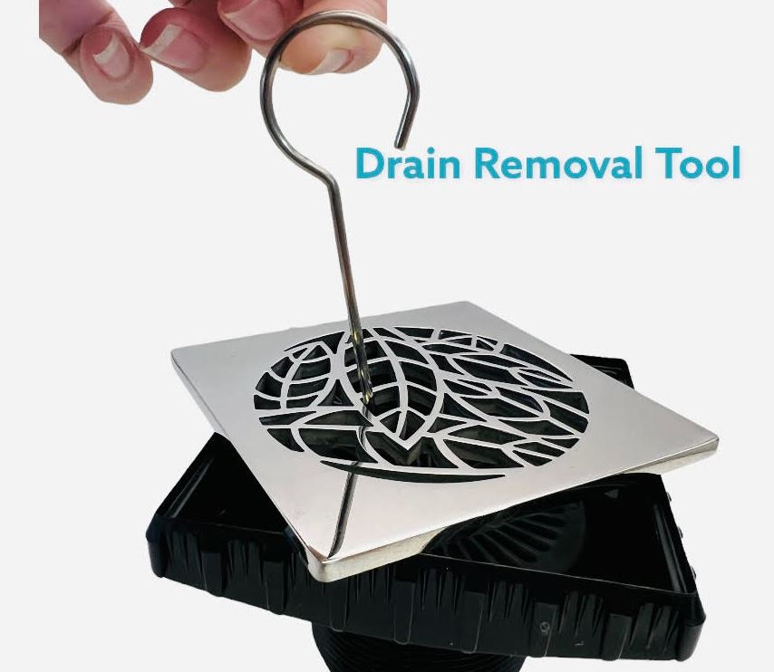 Drain Removal Tool, Lifting Hook, Designer Drains