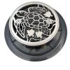 Kohler round shower floor drain, Turtle by Designer Drains