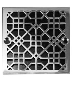 Architecture-Moresque-No.-1-Square-Drain-Cover-Replacement-for-Oatey-42320-Polished-Stainless_Designer-Drains