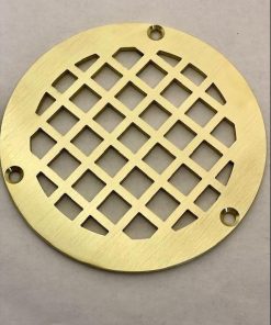 Geometric No. 7 Round 5 inch replacement for Zurn Brushed Brass_DD