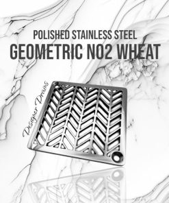 Geometric-Wheat-No.-2-Schluter-Kerdi-Replacement-Drain-Cover-Polished-Stainless_Designer-Drains