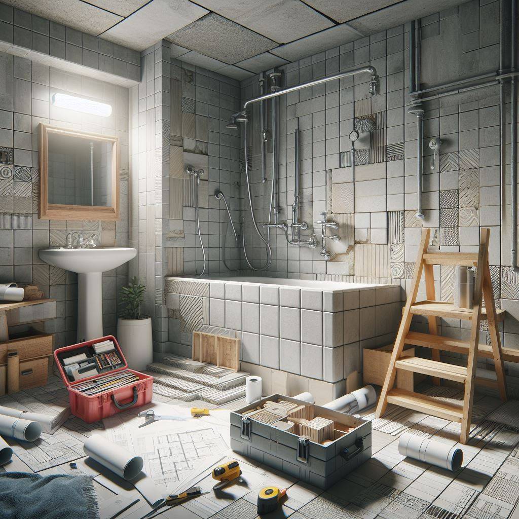 bathroom remodel