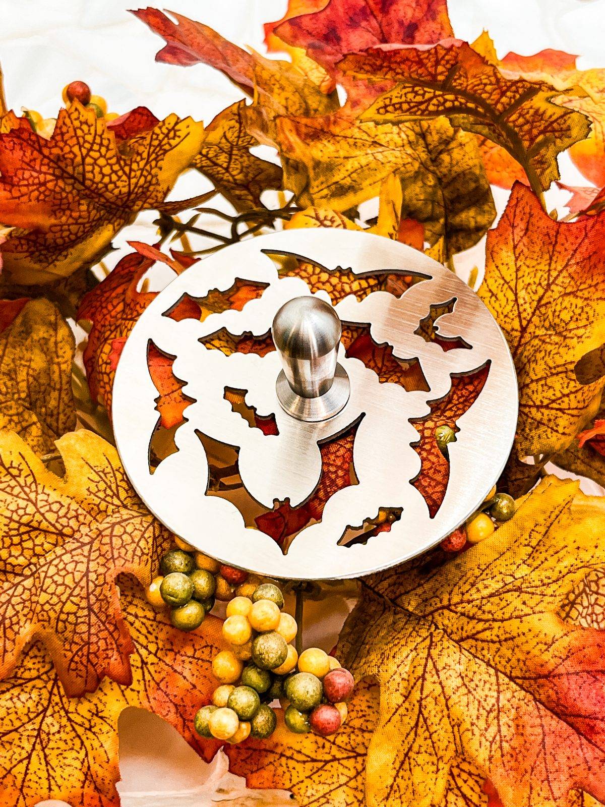 Kitchen Sink Strainer, "Jewelry For Your Sink," Spooky Bats