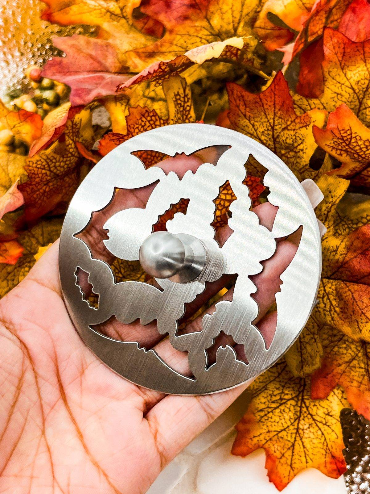 Kitchen Sink Strainer, "Jewelry For Your Sink," Spooky Bats
