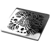 Elements Lotus square shower drain polished stainless steel by Designer Drains