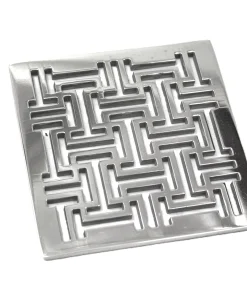 Architecture Sophia square shower drain polished stainless steel by Designer Drains