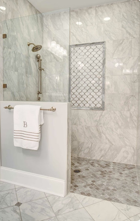 Doorless Shower Insirational Picture