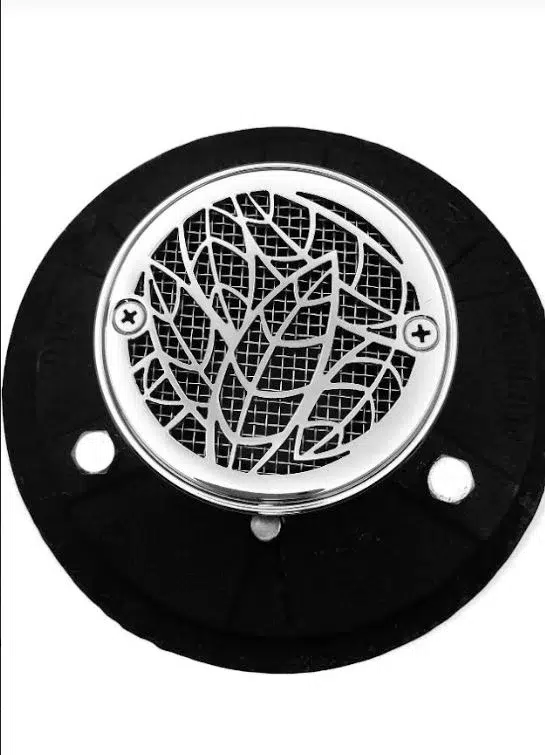 Almond Leaves 3.25 cast iron drain assembly