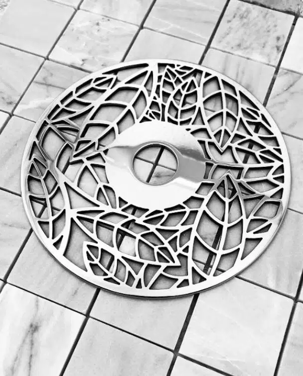 Almond Leaves Escutcheon plate